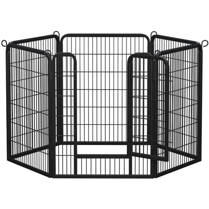 Foldable Metal Pet Playpen by Yaheetech