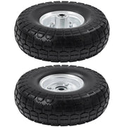 2PCS Garden Sack Truck Trolley Cart Wheel Tire Tyre by Yaheetech