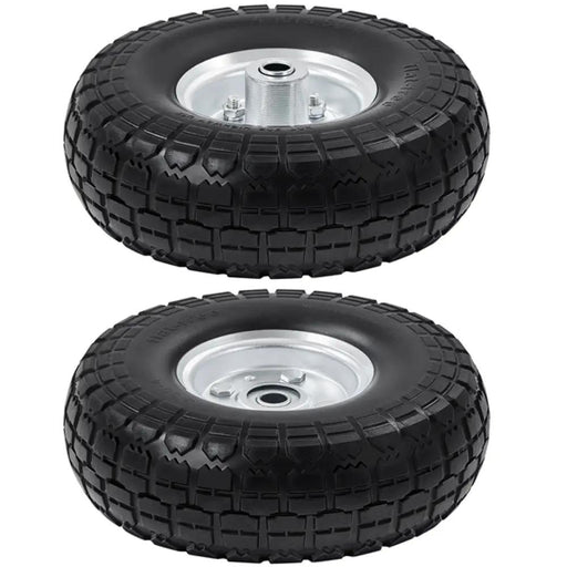 2PCS Garden Sack Truck Trolley Cart Wheel Tire Tyre by Yaheetech