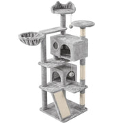146cm Height Cat Tree Condo Kitten Tree Tower by Yaheetech