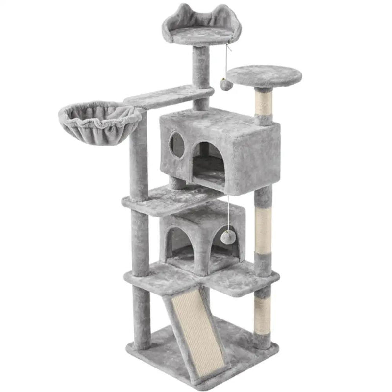 146cm Height Cat Tree Condo Kitten Tree Tower by Yaheetech