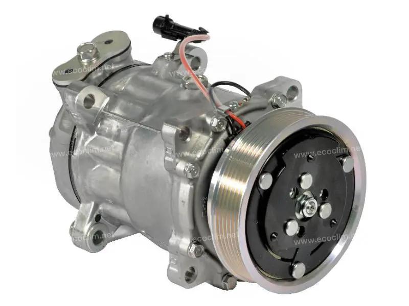 AC compressor replace Sanden 1120 1159 SD7V16 Fit Lancia Alfa Romeo Fiat MASERATI 60607289 55192897 578377501 60813335 71781777 71721747 by JBH AUTO PARTS