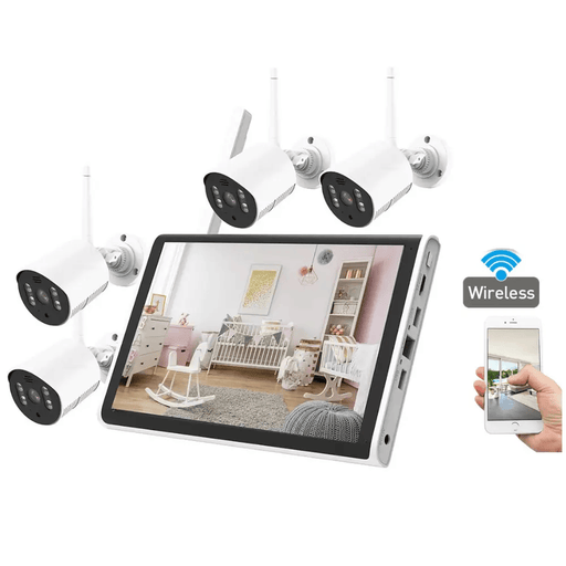 Kiwi Grab Kiwi Grab 10.1 Inch Screen Wireless Security camera system CCTV NVR surveillance 10.1 Inch Screen Wireless Security camera system CCTV NVR surveillance