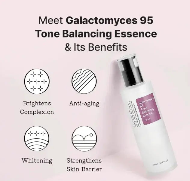COSRX Galactomyces 95 Tone Balancing Essence 100ml by Poppy Gifts