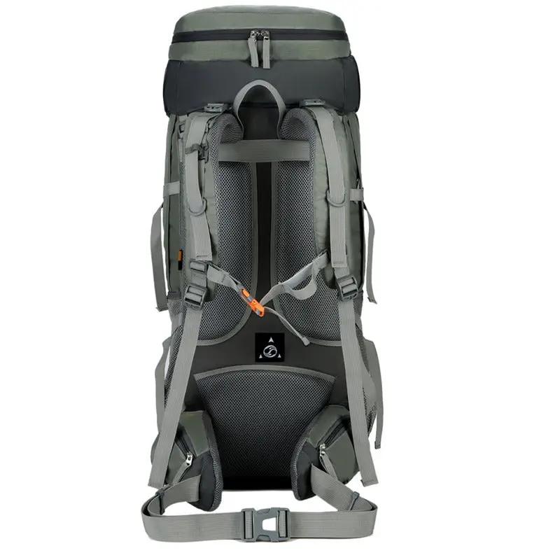 75L Camping & Hiking Backpack – Outdoor Travel Mountaineering Pack with Rain Cover ZYQS11710 by ECOTREK