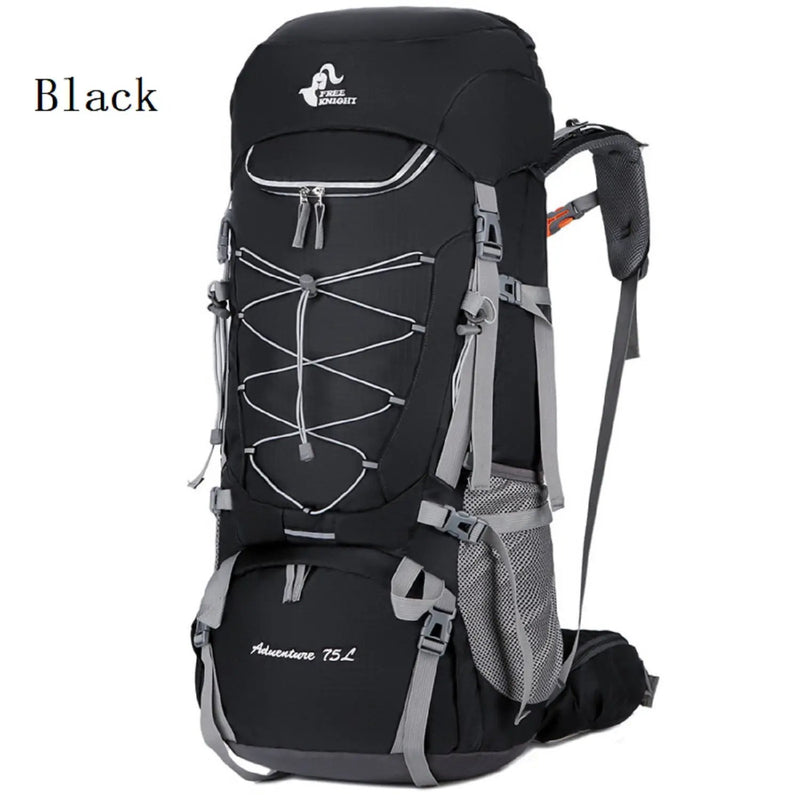 75L Camping & Hiking Backpack – Outdoor Travel Mountaineering Pack with Rain Cover ZYQS11710 by ECOTREK