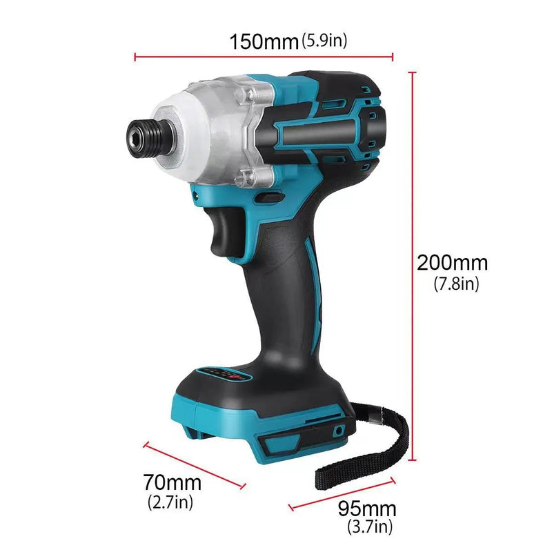 18V Cordless Impact Driver Fits Makita Battery by salelink.co.nz