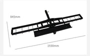 227kg Motorcycle Scooter Dirt Bike Carrier Hauler Hitch Mount Rack Ramp Anti Tilt by salelink.co.nz