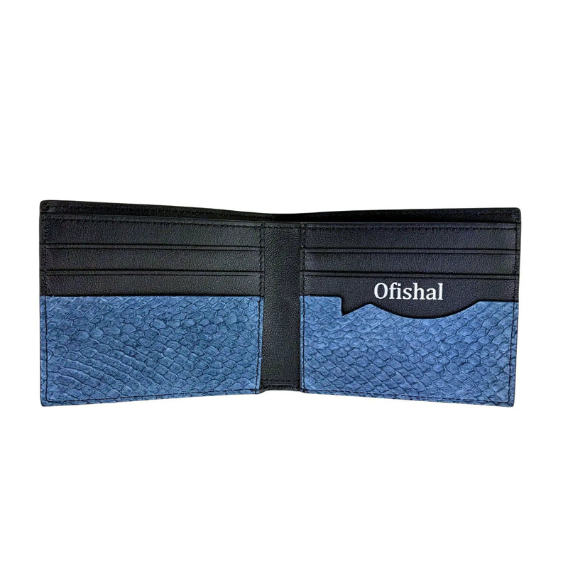 Fish Leather Bifold Wallet by Ofishal