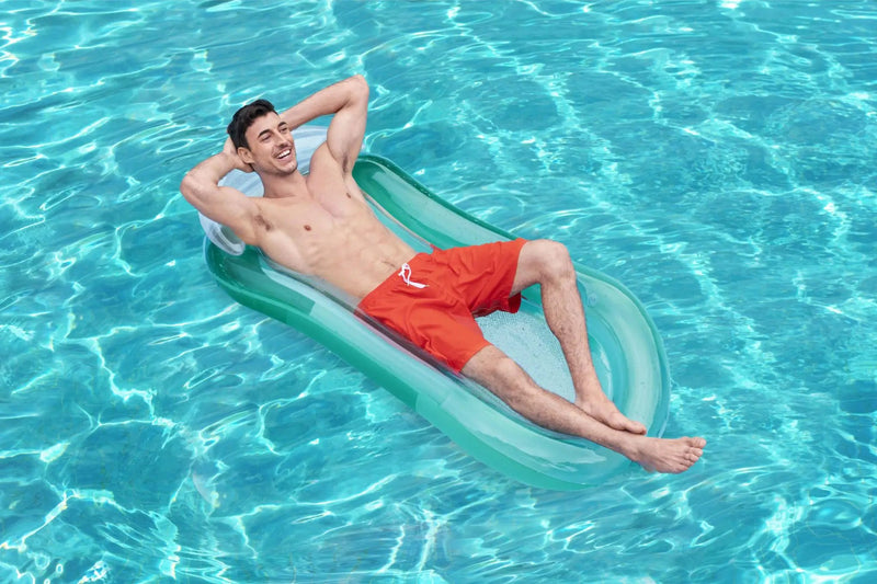 Bestway Water Lounger Pool Float Adult Inflatable Floating Lounger by salelink.co.nz
