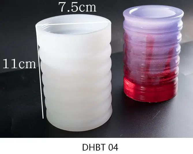 DIY Plant Pot mould, Cube and Cylinder Resin Planter moulds, Square Silicone moulds, DIY Flower Pot moulds, Pen Holder moulds by Resin Art NZ