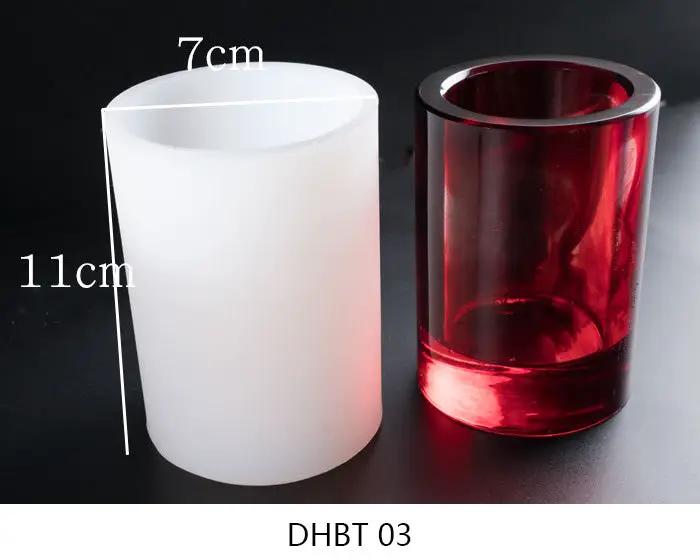 DIY Plant Pot mould, Cube and Cylinder Resin Planter moulds, Square Silicone moulds, DIY Flower Pot moulds, Pen Holder moulds by Resin Art NZ