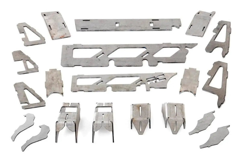 Axle Truss and C-Gusset Combo Dana 30 Jeep Wrangler JK/Wrangler Unlimited (07-18) by Magwarehouse.com