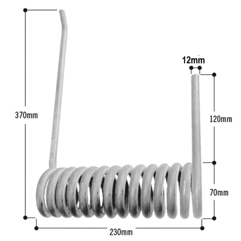 TAIL DOOR TORSION SPRING LEFT HAND