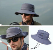 Sun Hat Bucket Outdoor Fishing Hiking Cap UV Protection by dealonline.co.nz