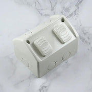Weatherproof Double GPO Power Point Outlet 10Amp IP53 by salelink.co.nz