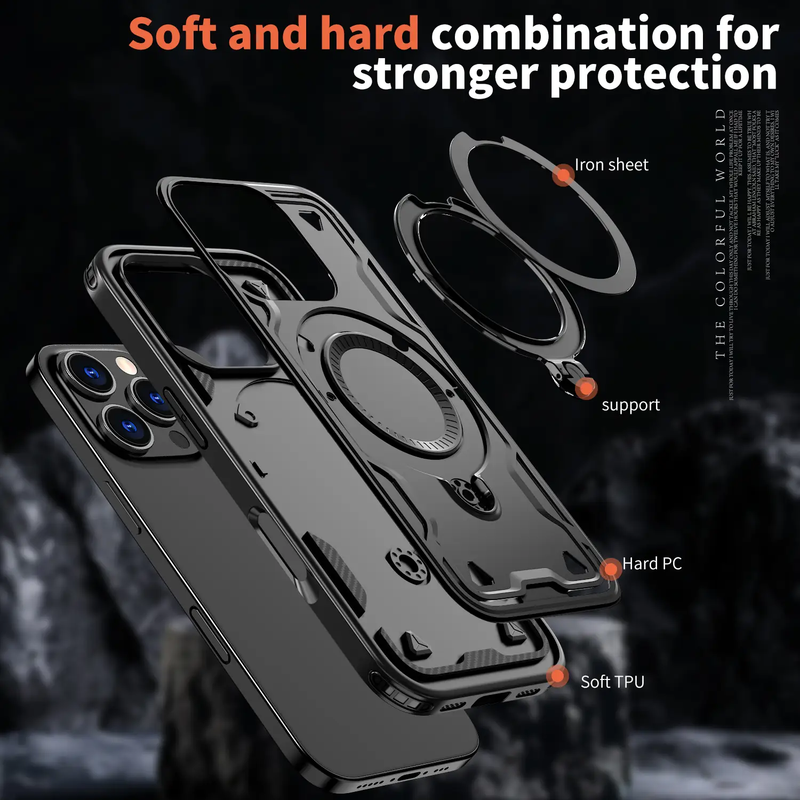 iPhone 16 Pro Case - Black by salelink.co.nz