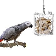 Birds Toys Food Parrot Foraging Feeder Cage by salelink.co.nz
