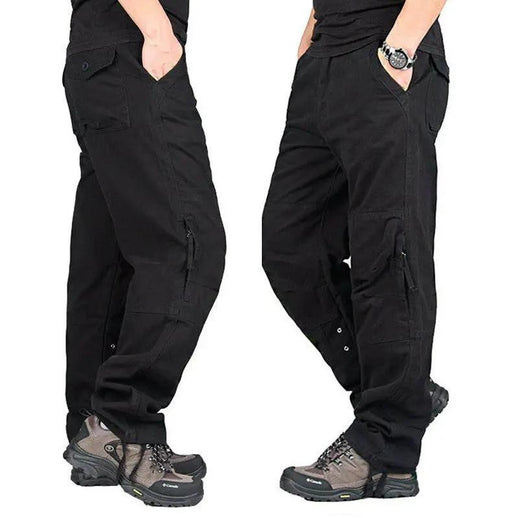 Men Multi-pocket Cargo Pants by dealonline.co.nz