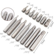 40Pcs Allen Torx Hex Key Star Spline Bit Set Blow Molded Case 3/8" & 1/2" by salelink.co.nz