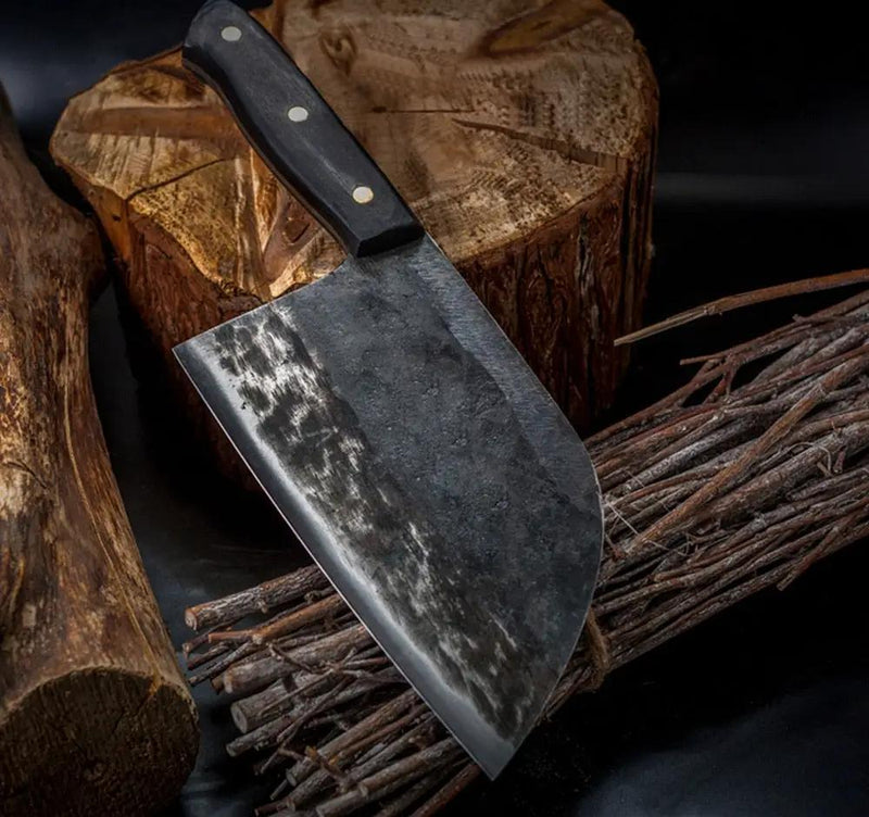 Stainless Steel Meat Cleaver Chef's Knife Cleaver Knife stone Sheath by China Dropship