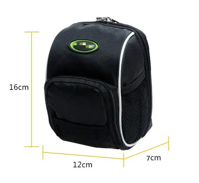 Ecotrek Bike Seat Saddle Bag with Rain Cover – Multifunctional 6-Pocket Cycling Bag JS11704 by ECOTREK