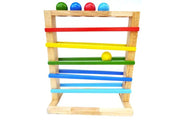 Track a ball rack - QToys | Wooden Toy NZ by Curious Moonbeam