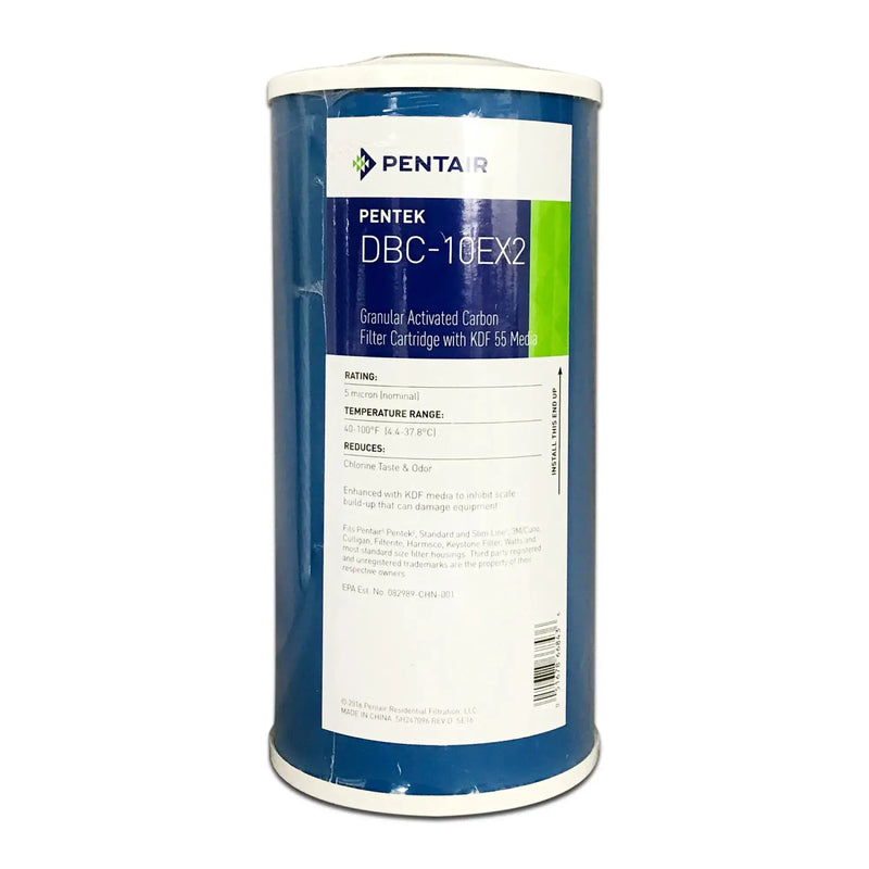 Pentek DBC-10EX2 KDF Carbon Filter - 10" Jumbo 4.5", GAC + Scale Inhibition NZ by Filtration Station NZ