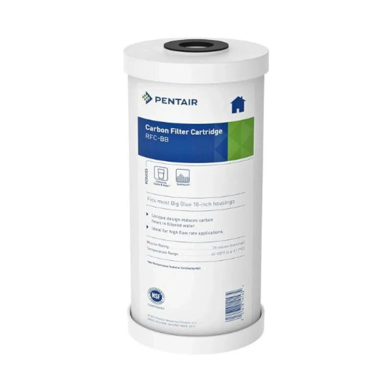 Pentek RFC-BB Radial Flow Carbon Filter - 10" Jumbo 4.5", High Flow GAC NZ by Filtration Station NZ