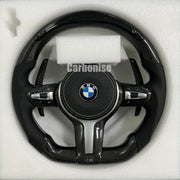 BMW Steering Wheel (Carbon Fiber+Perforated Leather) @10 by CARBONISE