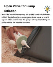 Self-Inflating Mattress – Single Size | Outdoor & Home Use PRI9155 by ECOTREK