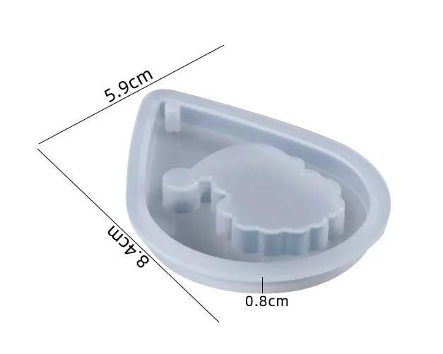 Christmas Pendant Moulds - 05 by Resin Art NZ