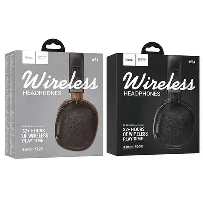 Vintage Wireless Bluetooth Headset w/ 32 Hours by BroDeals