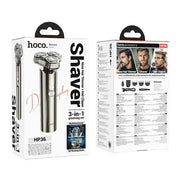 BroDeals Grooming Kit 3 in 1 Grooming Set with Shaver, Hair Clipper, Nose Hair Trimmer 3 in 1 Grooming Set with Shaver, Hair Clipper, Nose Hair Trimmer