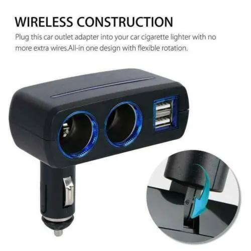 Car Charger Cigarette Lighter Socket by salelink.co.nz