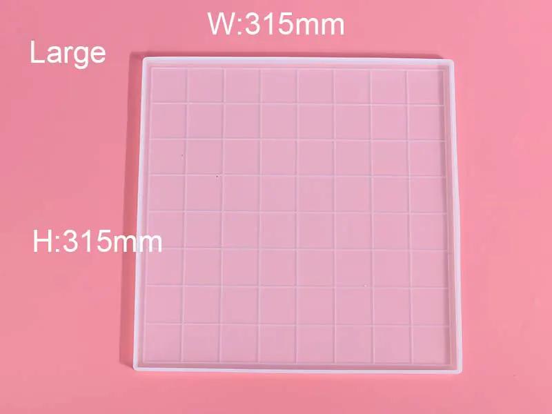 Silicone Chess Board Mould Epoxy Checkers Game Board Mould for for Resin Casting, DIY Jewelry Making, Crafts Projects by Resin Art NZ