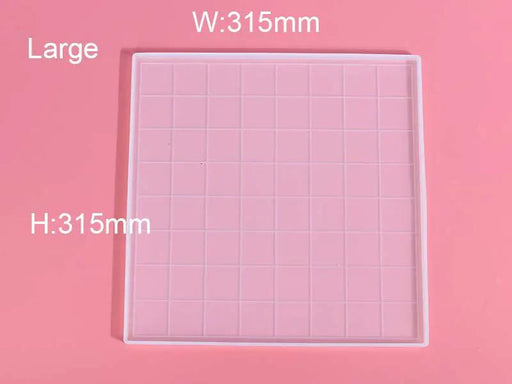 Silicone Chess Board Mould Epoxy Checkers Game Board Mould for for Resin Casting, DIY Jewelry Making, Crafts Projects by Resin Art NZ