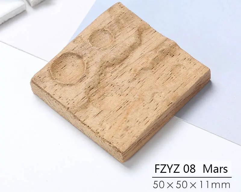 Resin Mould Decoration Filler Accessories Gift 3D Model Wood Block Simulated Space Wood Mars Moon Surface For DIY Resin Craft by Resin Art NZ