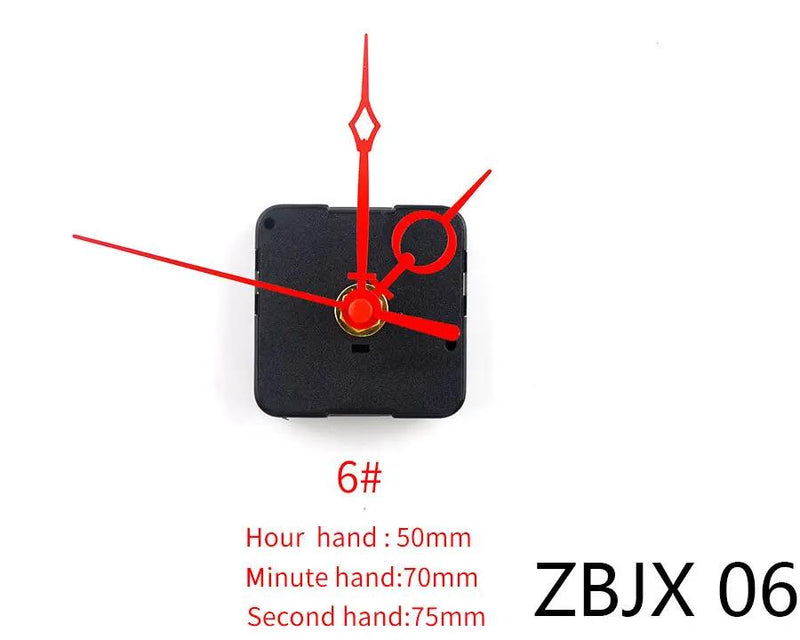 Accessories for Clock Moulds - Quartz Clock Movement Mechanism Non Ticking DIY Clock Mechanism by Resin Art NZ