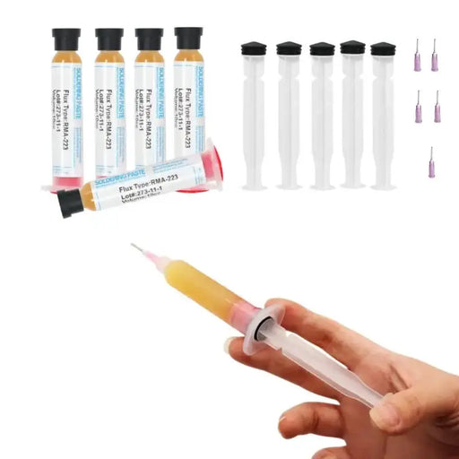 10cc RMA-223 Soldering Flux Paste with Needle (different quantities available) by Habicare