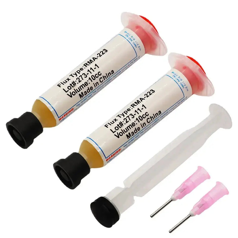 10cc RMA-223 Soldering Flux Paste with Needle (different quantities available) by Habicare