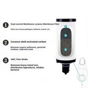 10L Gravity Water Filter Bag with 0.01μm Ultrafiltration by Habicare