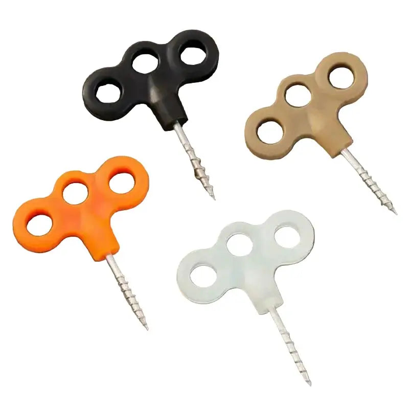10 Piece Stainless Steel Ground Anchors by Habicare