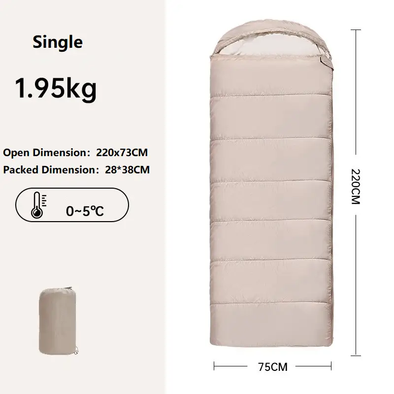 Cotton Sleeping Bag-Four Season Use THTF5197