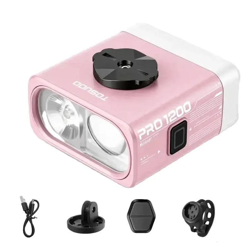 1200-Lumen Bicycle Front Beam Light by Habicare