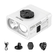 1200-Lumen Bicycle Front Beam Light by Habicare