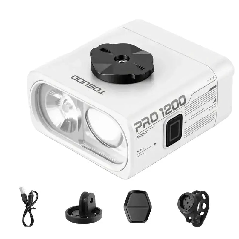 1200-Lumen Bicycle Front Beam Light by Habicare
