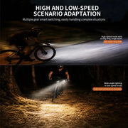 1200-Lumen Bicycle Front Beam Light by Habicare