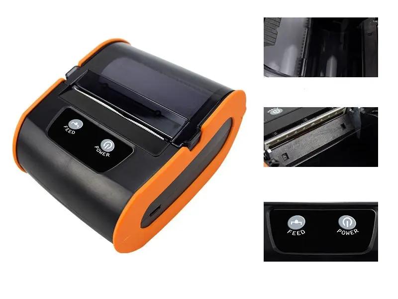 USB 80mm Thermal Sticker Tracking Label Printer Paper Barcode Printing Machine by dealonline.co.nz