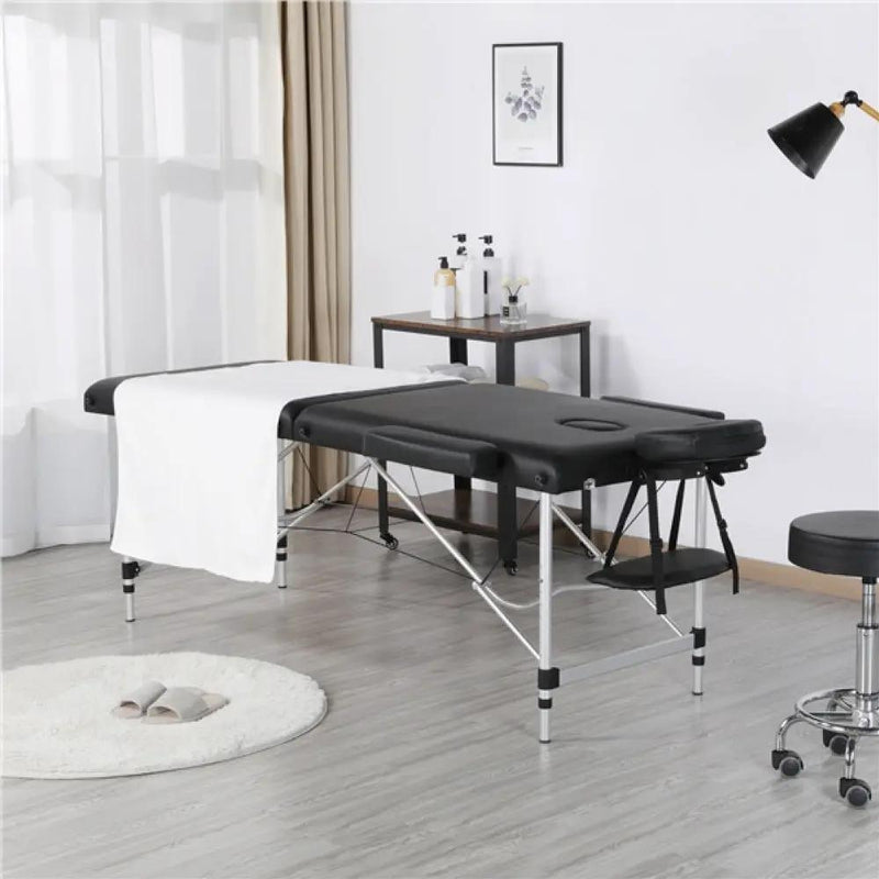 Adjustable Massage Bed Folding Salon Bed Massage Couch by Yaheetech